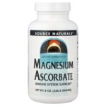 Аскорбат магния, 226,8 г (8 унций) — source naturals