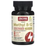 Метил b12, лимон, 1000 мкг, 100 жевательных таблеток — jarrow formulas