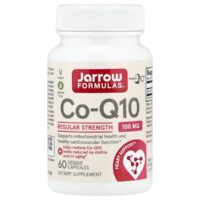 Коэнзим q10, 100 мг, 60 растительных капсул — jarrow formulas