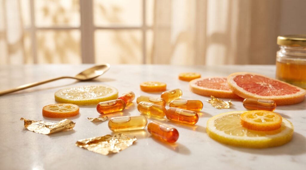 California Gold: свежие капсулы с цитрусом
